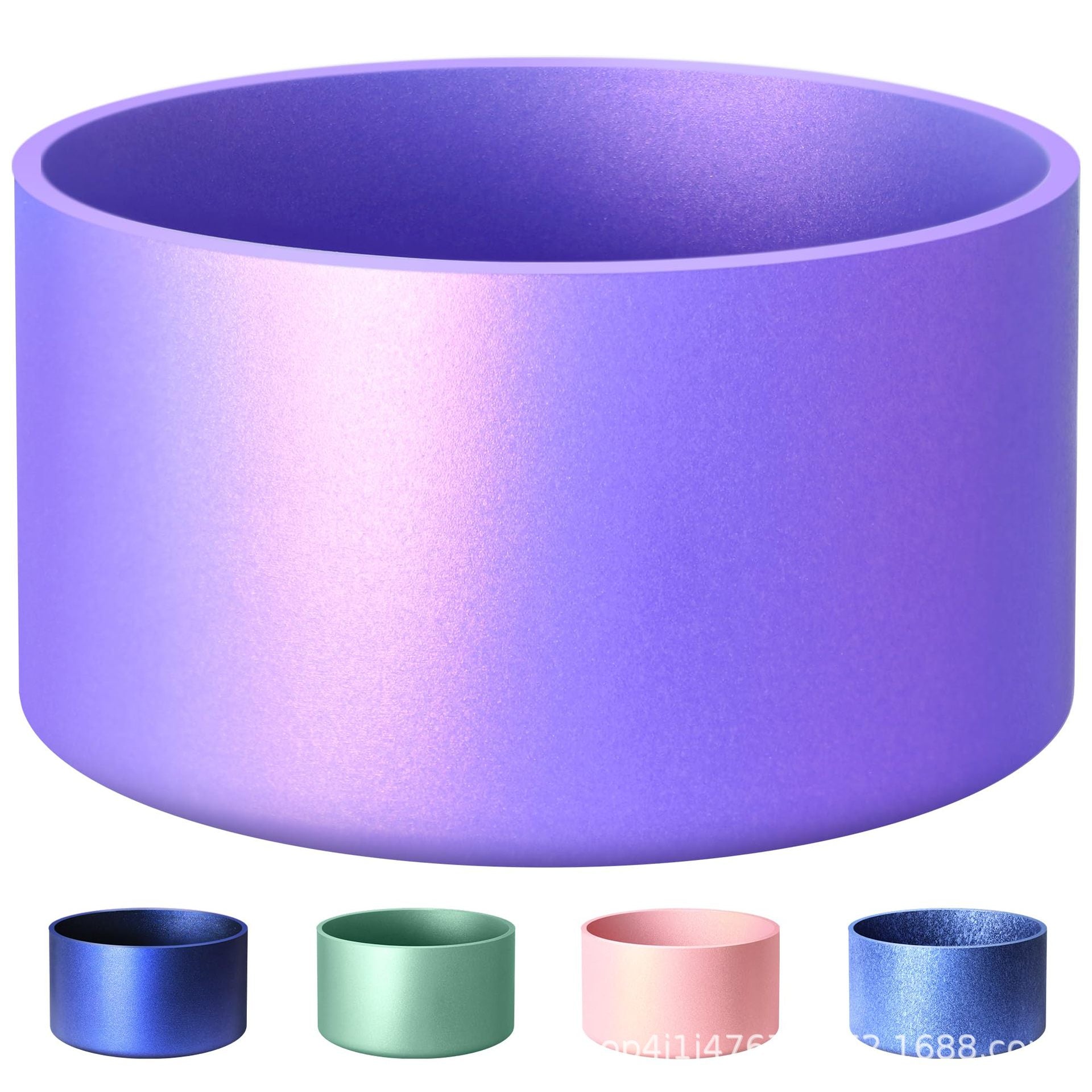 Wholesale Matte Silicone Ice Cup Sports Water Bottle Space Bottle Protective Cup Cover